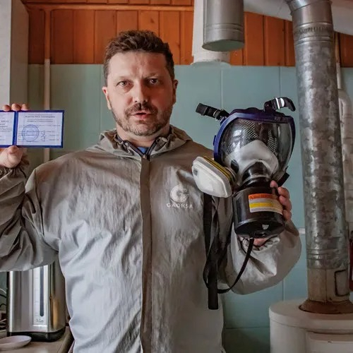 ФОТО Удаление плесени в Дедовске